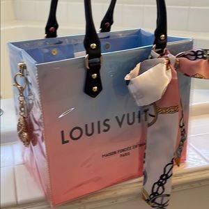 Louis Vuitton PVC Shopping Bag Purse